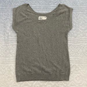 American Eagle gray top xs
